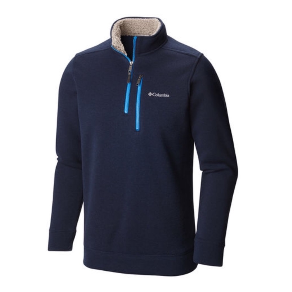 Columbia Men’s Turpin Point Half-zip in Navy Blue